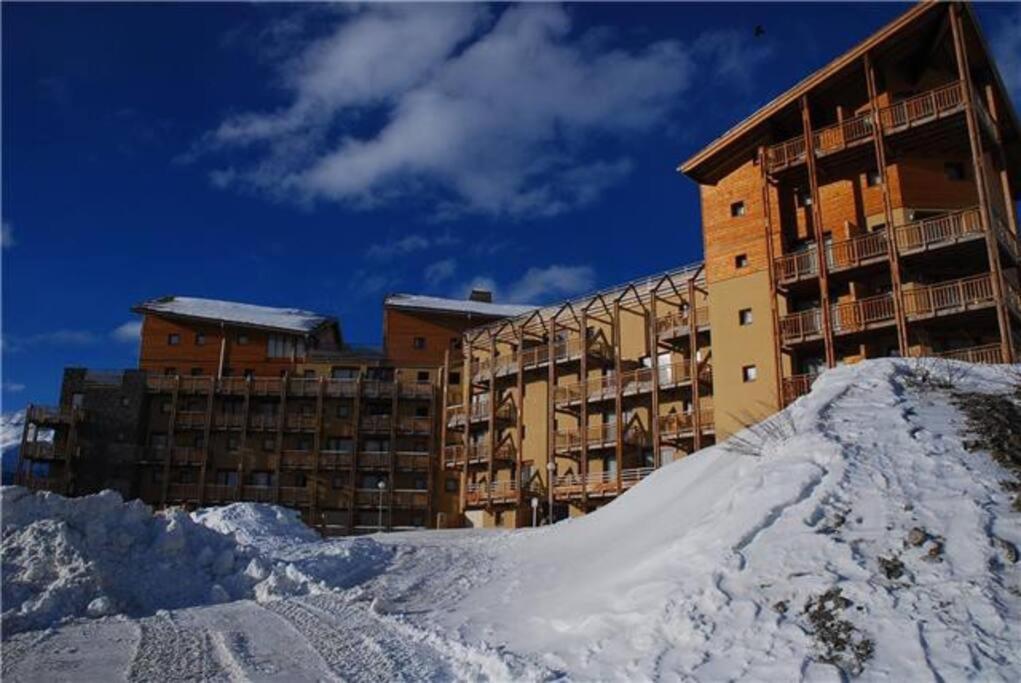 Appartement Lumineux A Orcieres 1850 Orcières Exterior foto